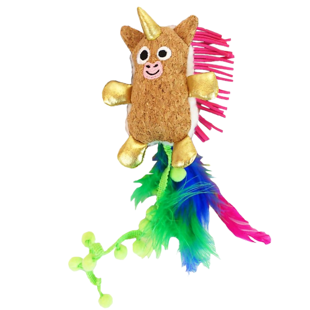 Mad Cat Prancing Pom Unicorn image number null