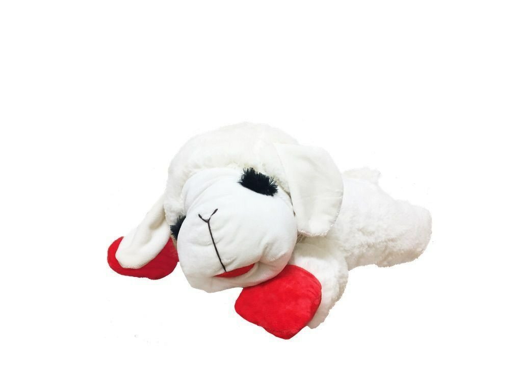 Multipet Jumbo Lamb Chop Dog Toy (1-count), 24-in image number null