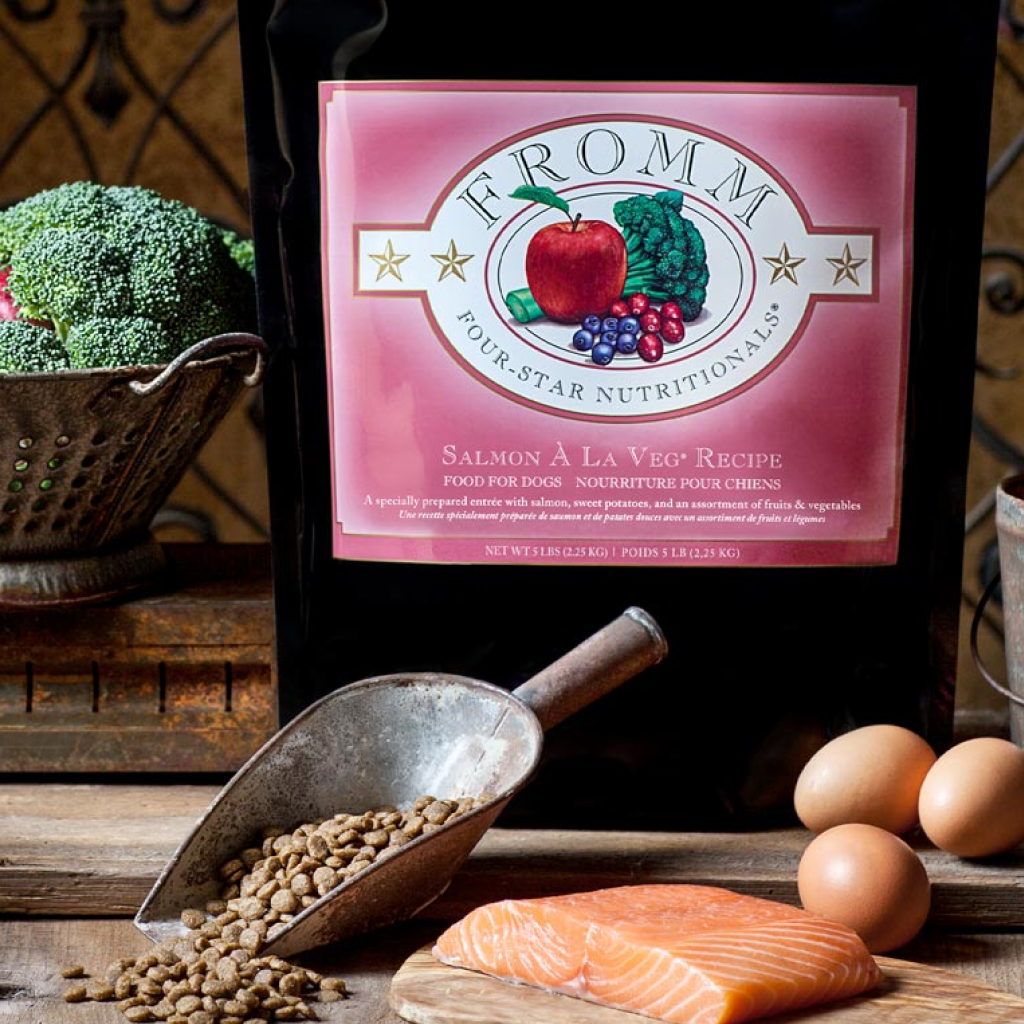Fromm Four-Star Nutritionals&reg; Salmon &Agrave; La Veg&reg; Food for Dogs 26lb image number null