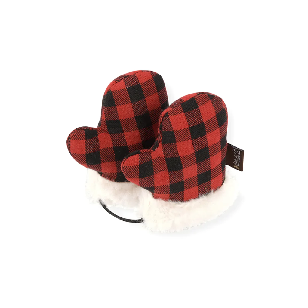 P.L.A.Y. Pet Kitty Mitten Holiday Plush Toy, 1-count image number null